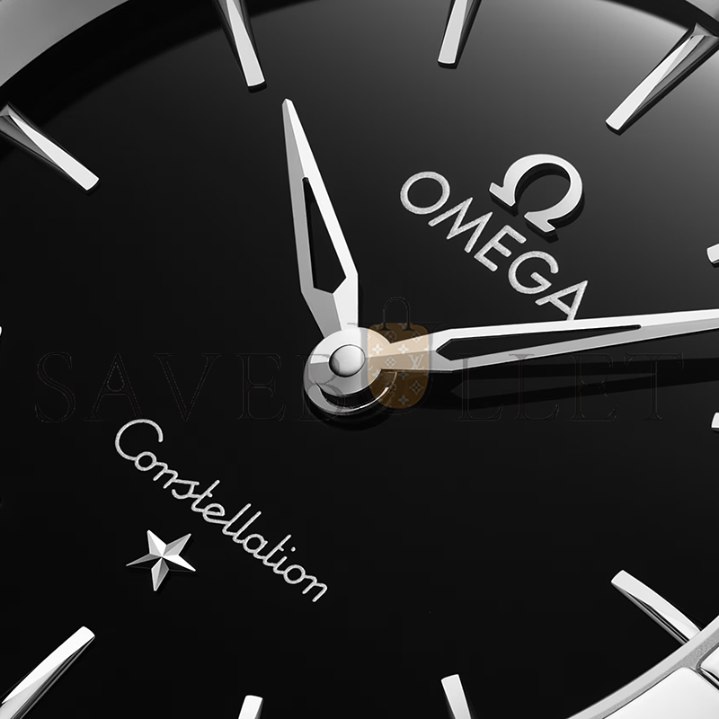 0me*ga constellation 28 mm, steel on steel 131.10.28.60.01.001
